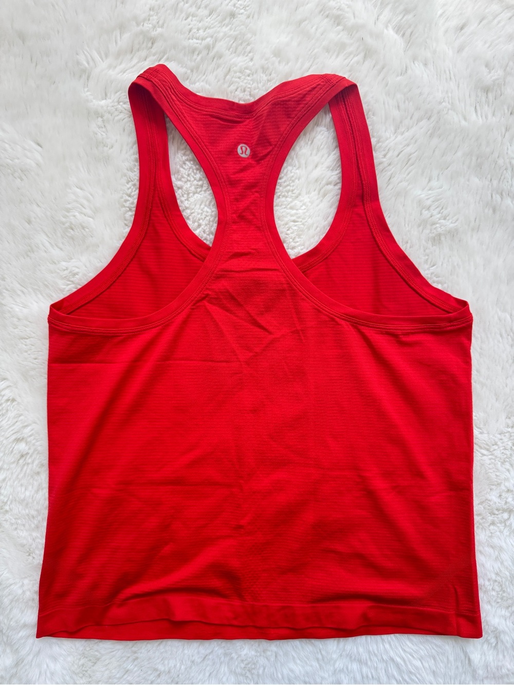 Lululemon Swiftly Tech Racerback Tank Red Orange - Picture 2 of 7